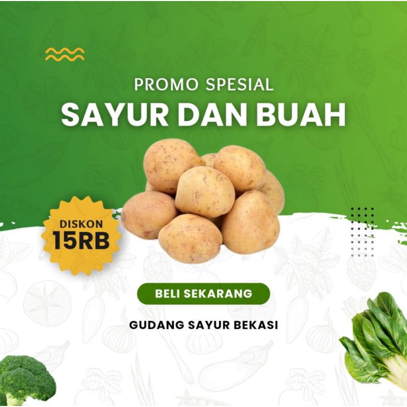 

Kentang Dieng Super 500 gr