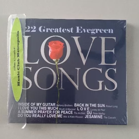 CD V.A. - 22 GREATEST EVERGREEN LOVE SONGS (OSCAR HARRIS)