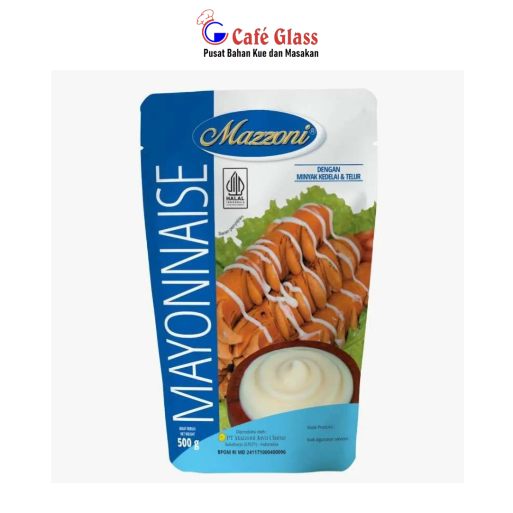 

Mazoni Mayonaise Original/Saus Mayo Ori 500Gr