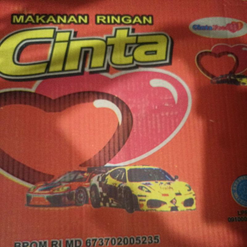 

Cinta / Snack Cinta / Makanan ringan / Jajanan / Bonus / Hadiah / makanan anak2 / Ulang Tahun / Kripik / Krupuk / Kerupuk / Anak2 / Dewasa / Jaya88 / Jaya 88 / Enak / Rasa / Viral /