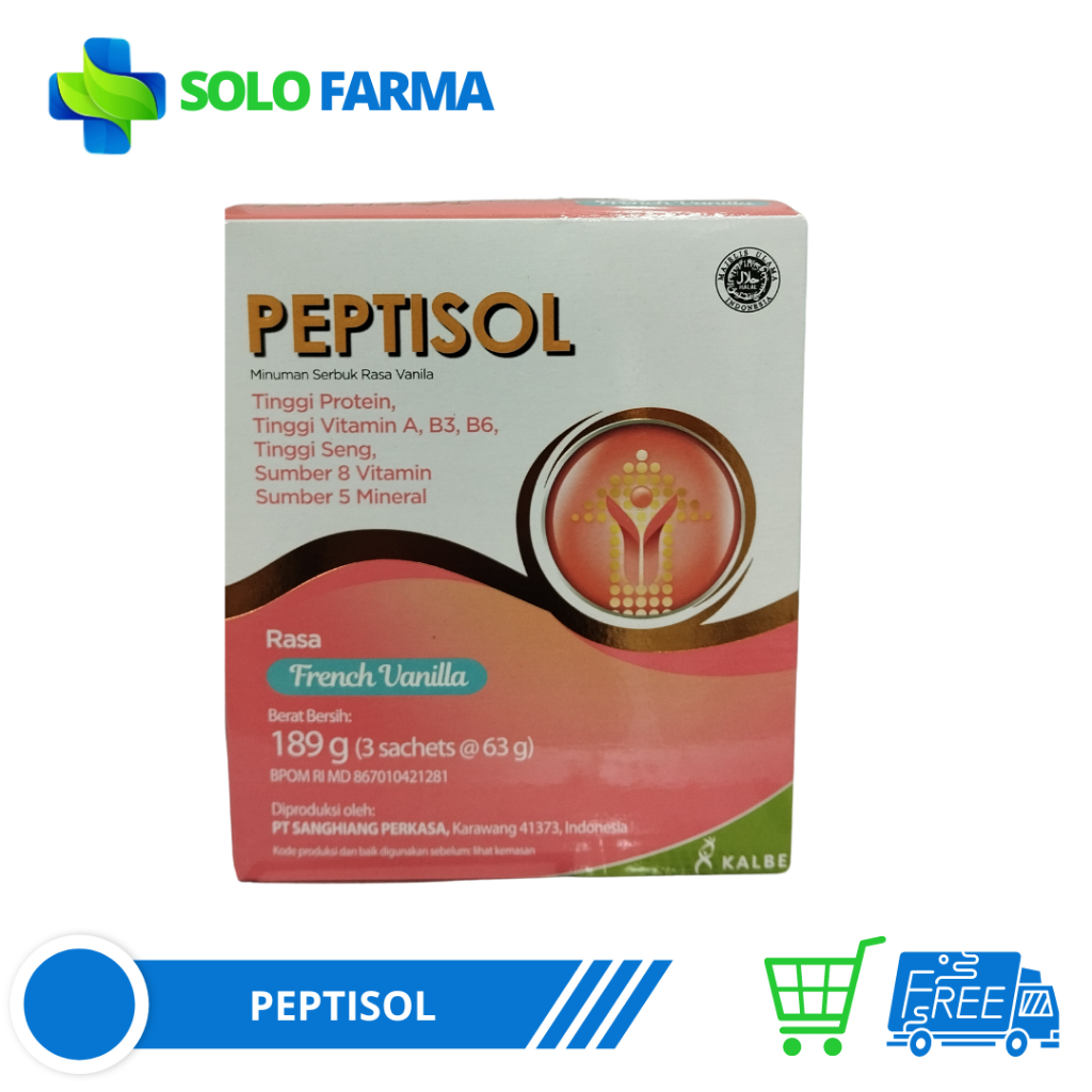 

Peptisol vanila 189 gr