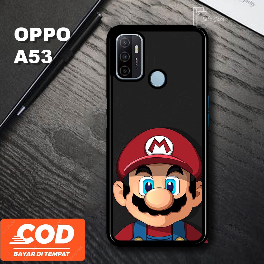 [A59] SUPER MARIO CASING HANDPHONE OPPO A53 - CASE OPPO A53 - CASING VIRAL AESTHETIC