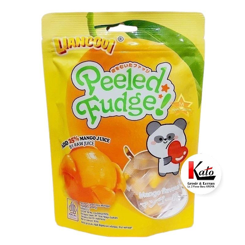 

Lianggui Peeled Fudge Permen Lunak Kupas Rasa Mangga 108gr