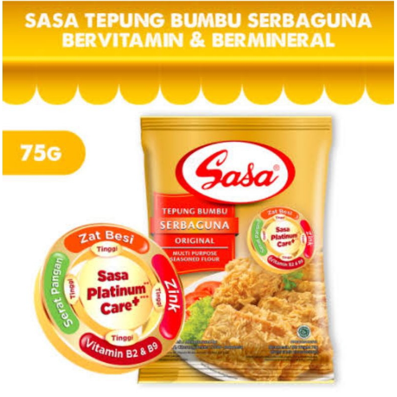 

Sasa Tepung Bumbu Serbaguna 75 Gram