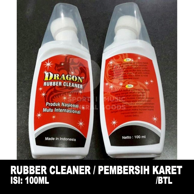 PEMBERSIH BAT TENIS MEJA RUBBER CLEANER, DRAGON