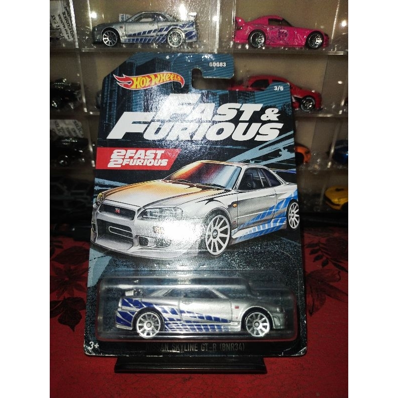hot wheels nissan skyline bnr34 r34 fast furious
