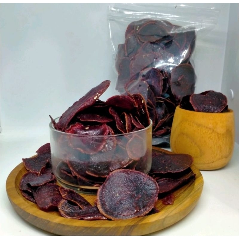 

kripik ubi ungu wijen - 250gram