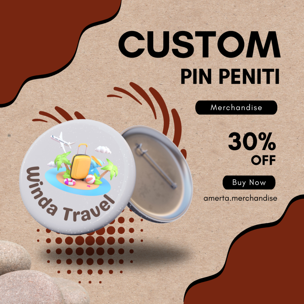 PIN PENITI CUSTOM - PIN BROSS CUSTOM