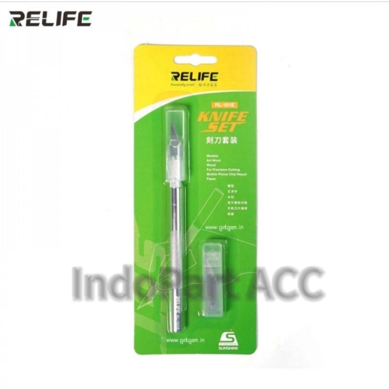 

PISAU SERVICE IC/PISAU UKIR/CUTTER PEN RL-101E ORIGINAL RELIFE