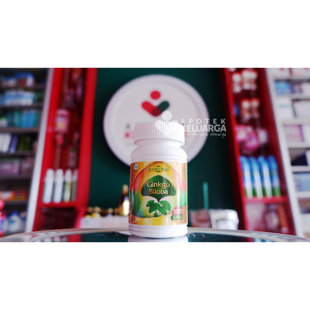 Nature' Pride Ginkgo Biloba #MELANCARKAN SIRKULASI DARAH #VERTIGO