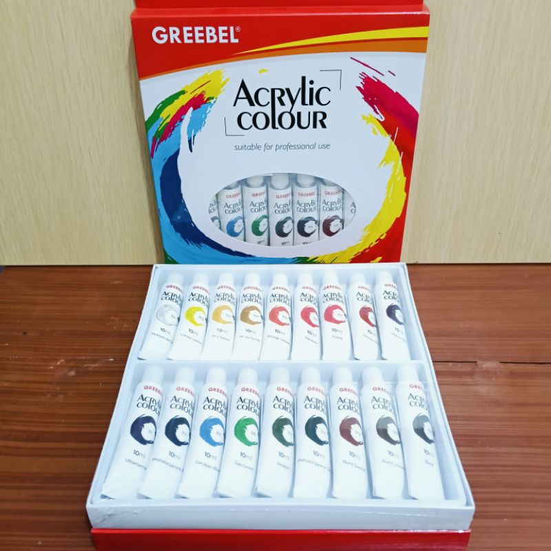 

CAT ACRYLIC COLOUR GREEBEL - CAT AKRILIK 18 WRNA 10ML