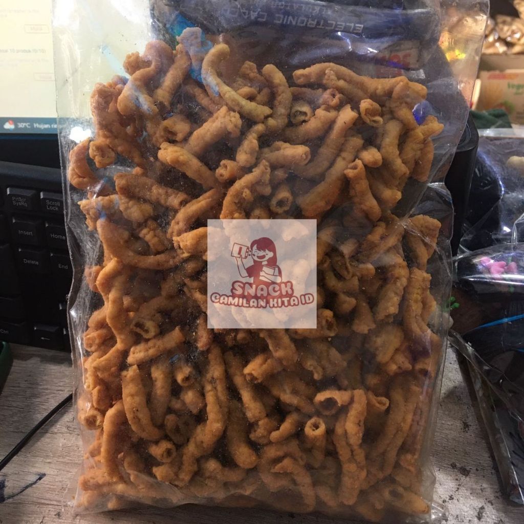 

KERIPIK USUS AYAM 130 GR, 1/2 KG,CRISPY - SAMEDAY