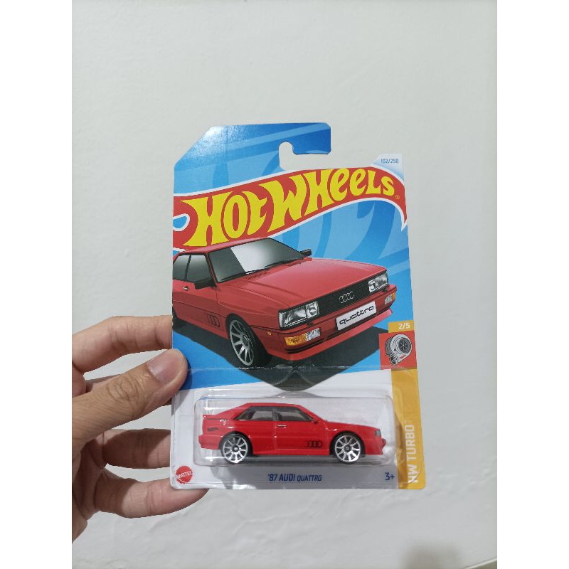 Hotwheels 87 Audi Quattro
