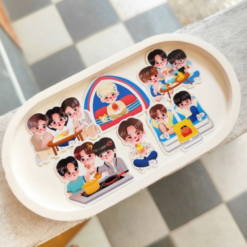 

(READY) Sticker Seventeen with Kkrubby (Vernon's Pet) | Stiker