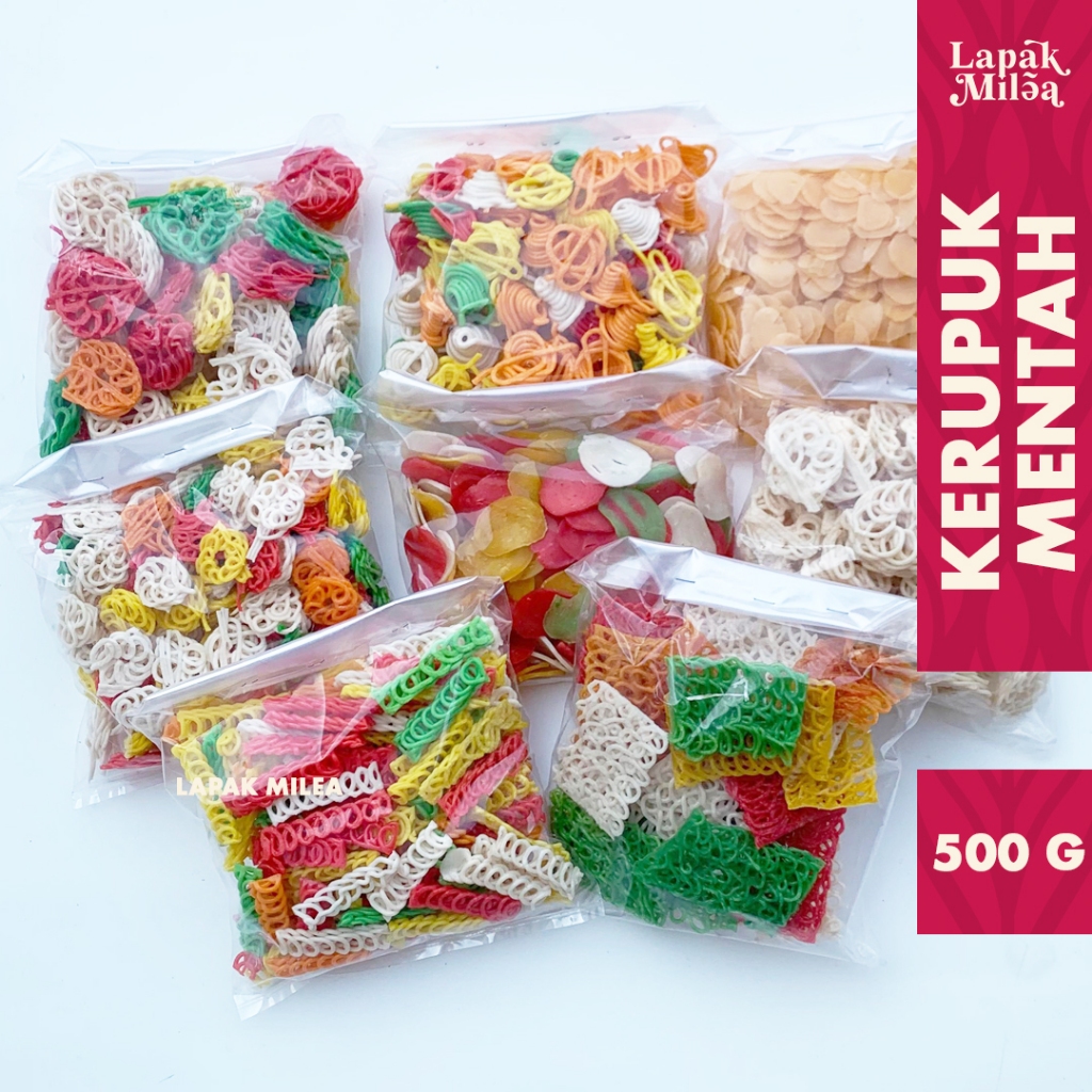 

[KILOAN] Kerupuk Mentah Krupuk Topping Seblak Mentah