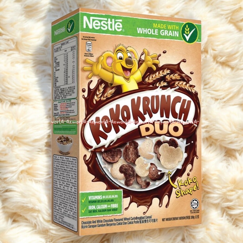 

Nestle 150gr Koko Krunch Duo Cereal Dengan Gandum Utuh Nutrismarta Sereal Sarapan Rasa Coklat Vanila Double