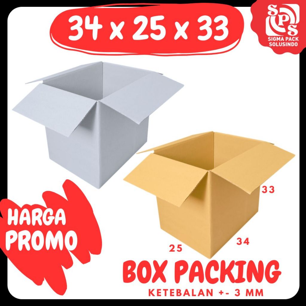 

Kardus AMDK 34x25x33 (12x1500ml) Box Packing Karton Dus Kotak Kemasan Air Minum Jamu Minuman