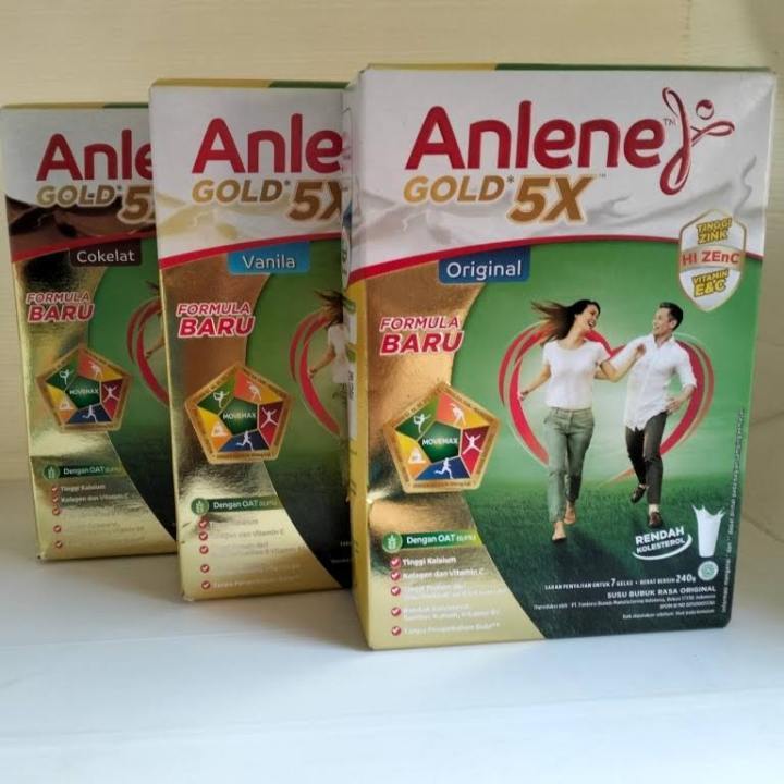 

ANLENE GOLD 5X ALL VARIAN 240 GRAM