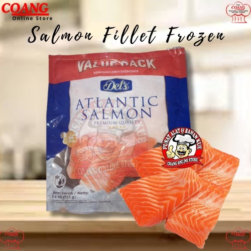 

DEL'S SALMON FILLET & FROZEN (3 X 45 GR)