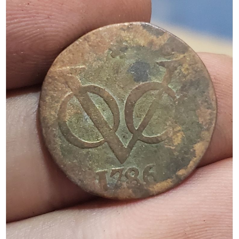 1 biji voc 1786 temuan sungai