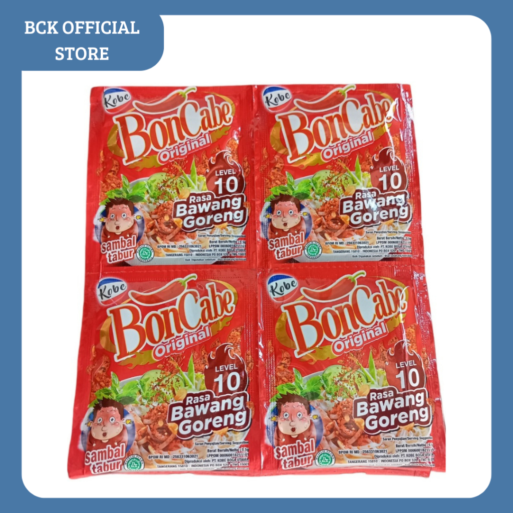 

Boncabe Sambal Tabur Level 10 24x5.5gr (1pack)