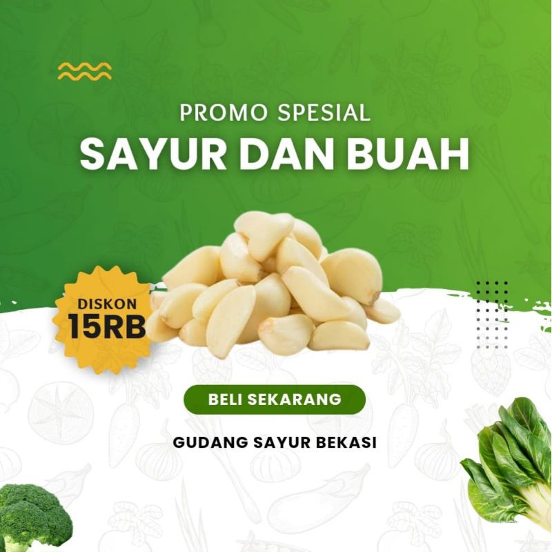 

Bawang Putih Kupas 100 gr