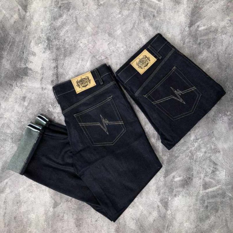 Denim salvadge black indigo| Salvadge jeans