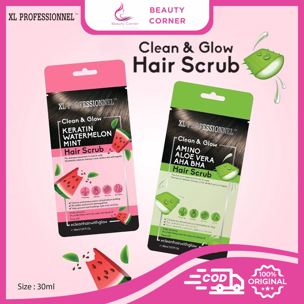 XL Professionnel Clean & Glow Hair Scrub - 30ml