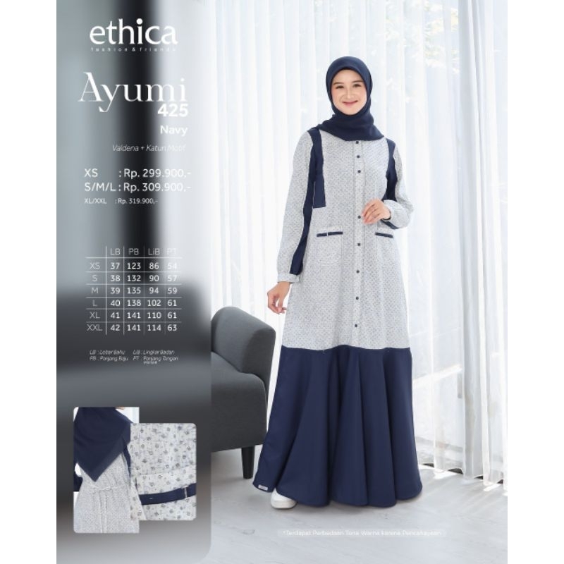 GAMIS BY ETHICA AYUMI 425 ORI