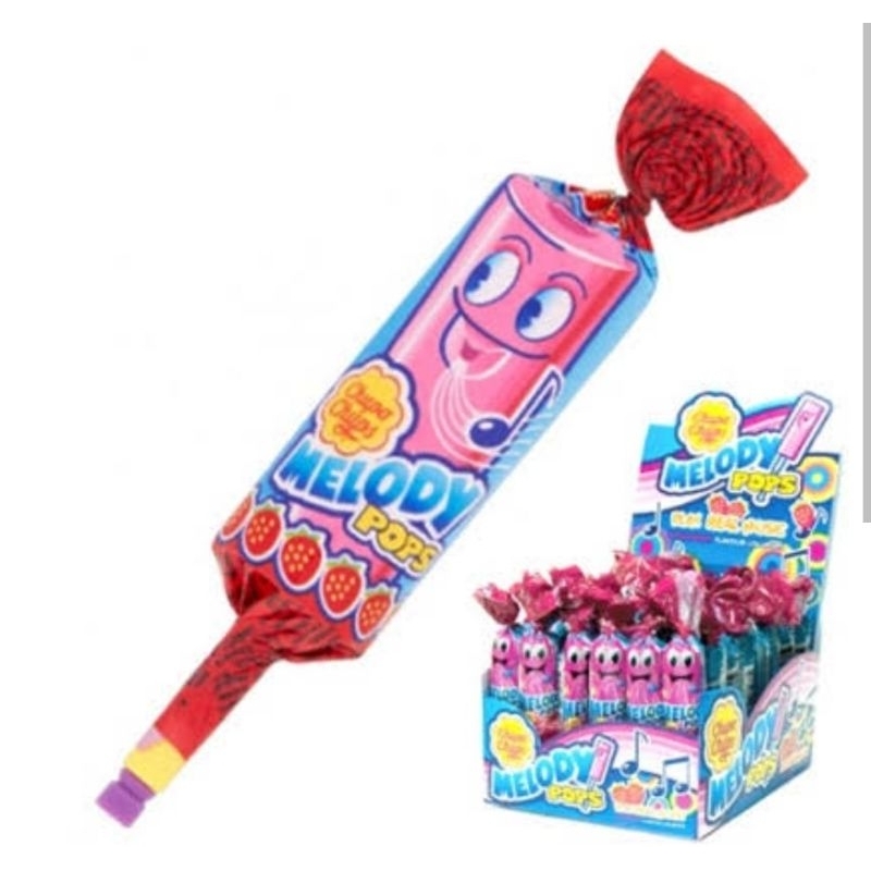 

Pemen Chupa Chups Melody Pops Rasa Anggur 15 gram