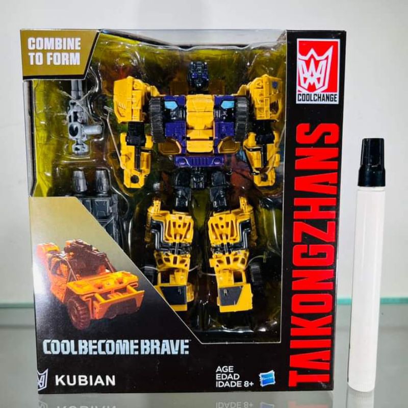 Mainan deformation figuretransformers Swingle Coolbecomebrave boxswingleTaikongzhan kubiancool chang