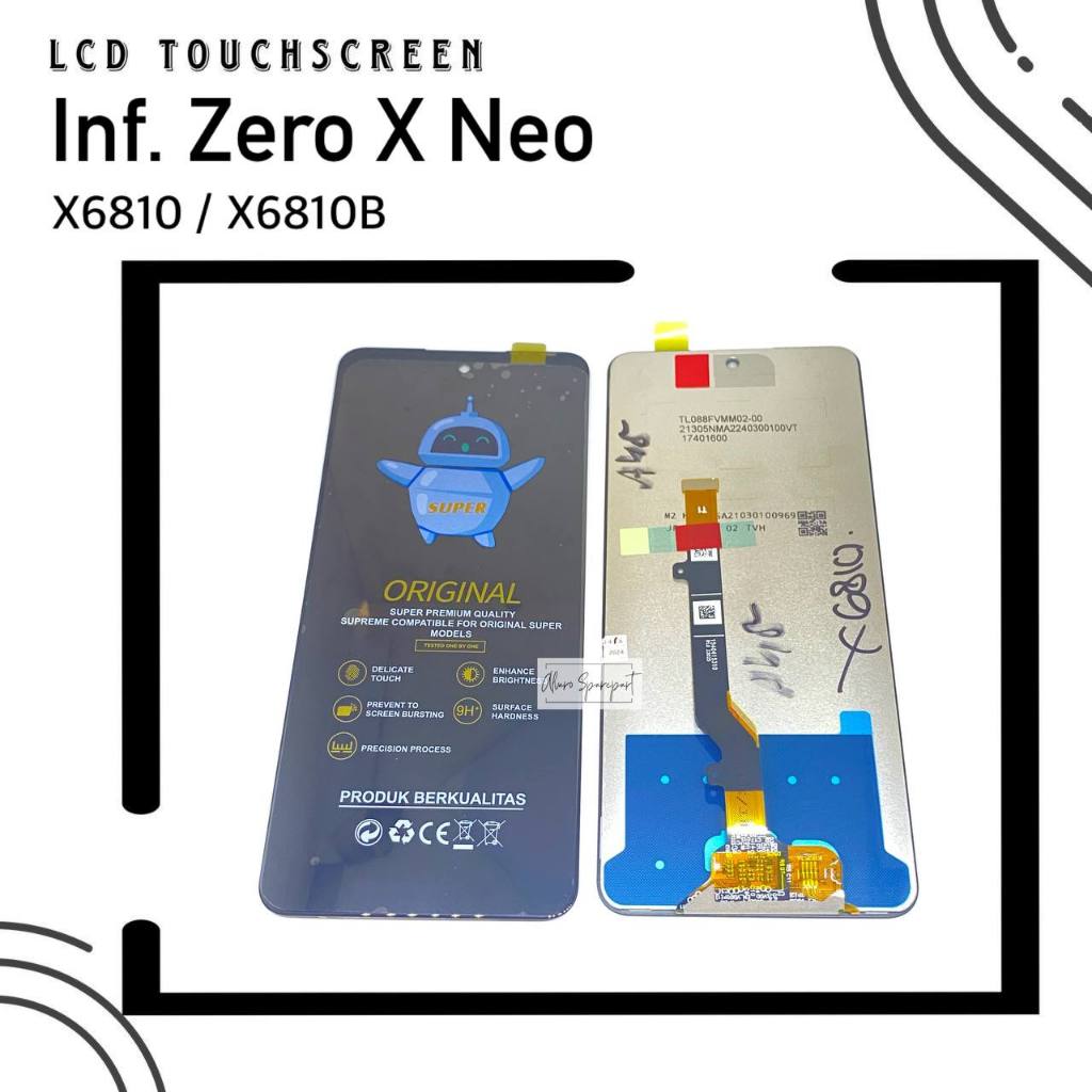 LCD TOUCHSCREEN INFINIX ZERO X NEO X6810 X6810B FULLSET