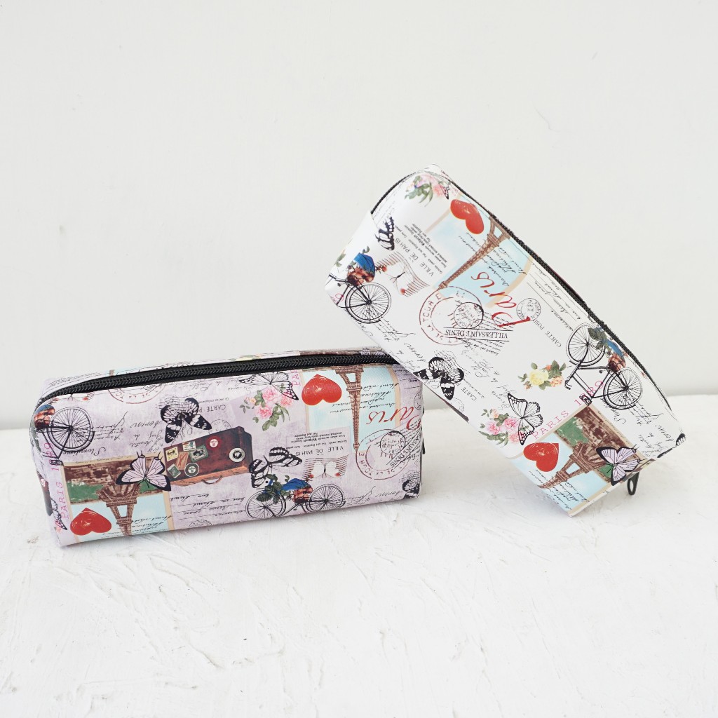 

PENCIL CASE KAIN / TEMPAT PENSIL RESLETING / KOTAK PENSIL MOTIF