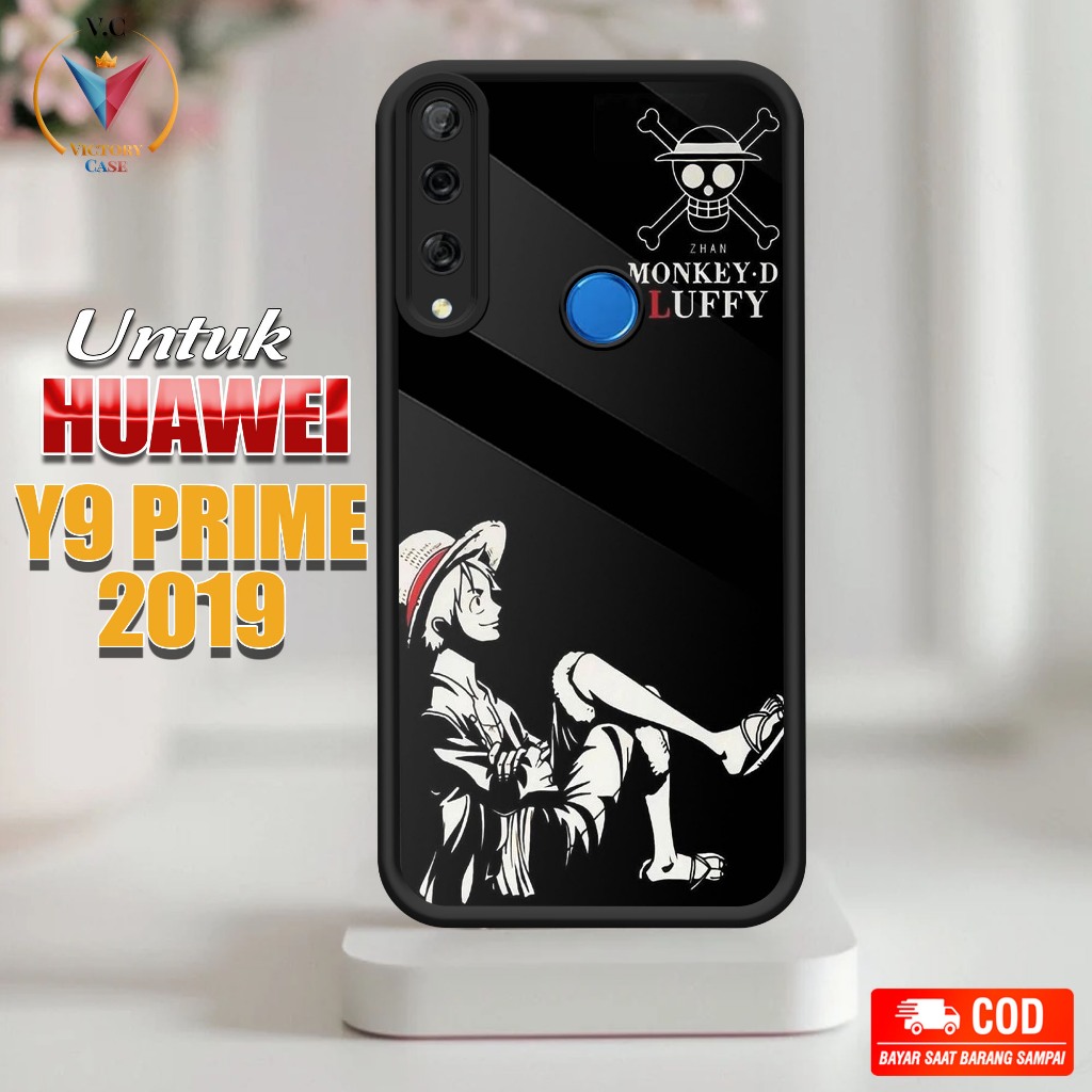 Case Hp Softcase glossy For HUAWEI Y9 PRIME 2019 OPC silikon Glass Casing Handphone Premium