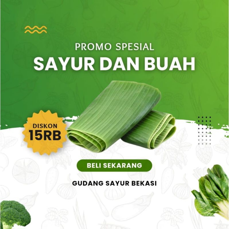

Daun Pisang 2 Lembar