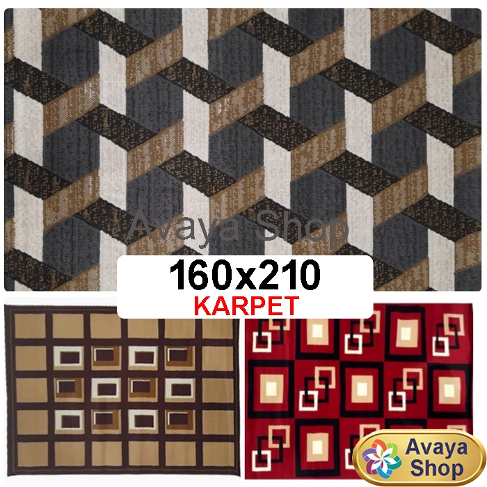 KARPET 160x210 cm / PERMADANI 160x210 cm / KARPET ALMAYA 160 / KARPET MODERNO 160 /KARPET EXOTIC 160