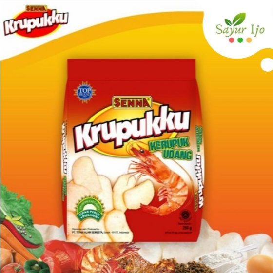 

SENNA Krupukku Krupuk Udang 250 Gram / Pack Kerupuk Mentah Indonesian Deep Fried Crackers Shrimp Instant HALAL