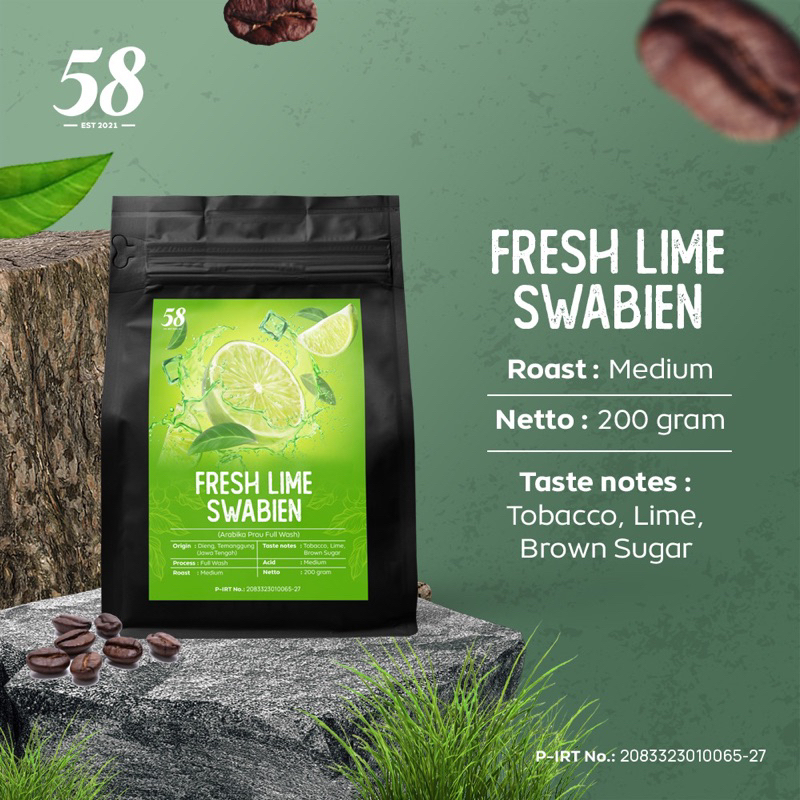 

Fresh Lime Swabien (Arabika Prau FW)