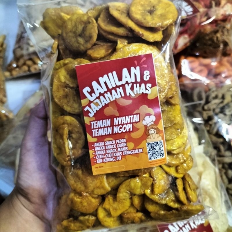 

Keripik Pisang Gepok Koin Manis - 300gr