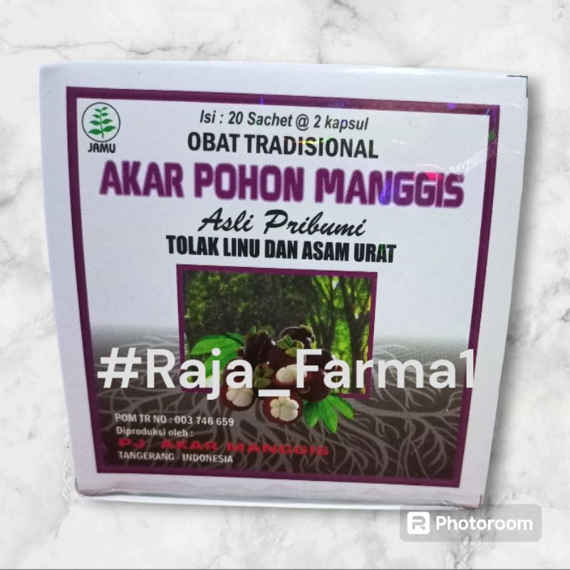 Akar pohon manggis herbal tradisional