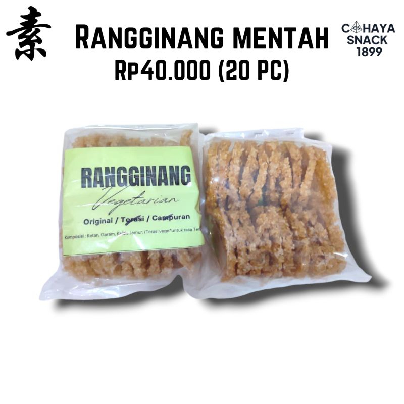 

Rangginang Mentah Vegetarian