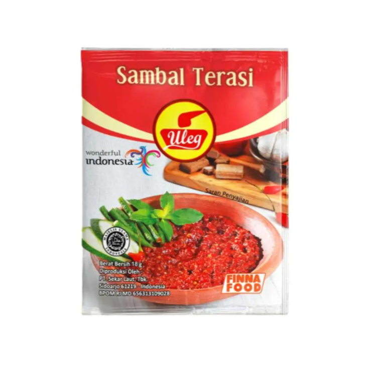 

KIRIM INSTAN Sambel Uleg Terasi 1 Sachet