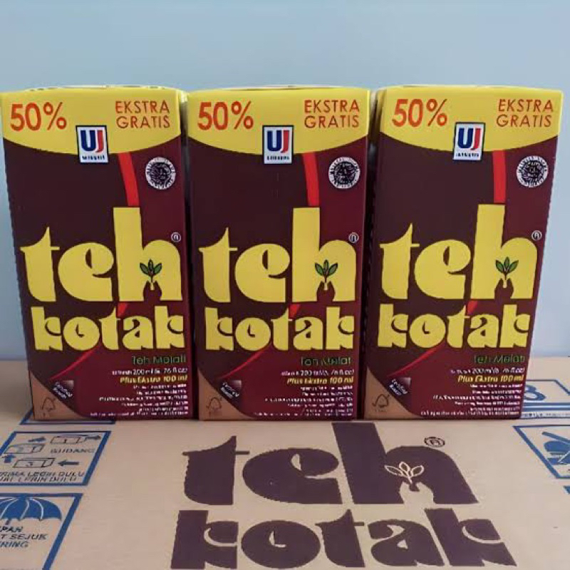 

(GRATIS ONGKIR) TEH KOTAK 1 dus isi 24