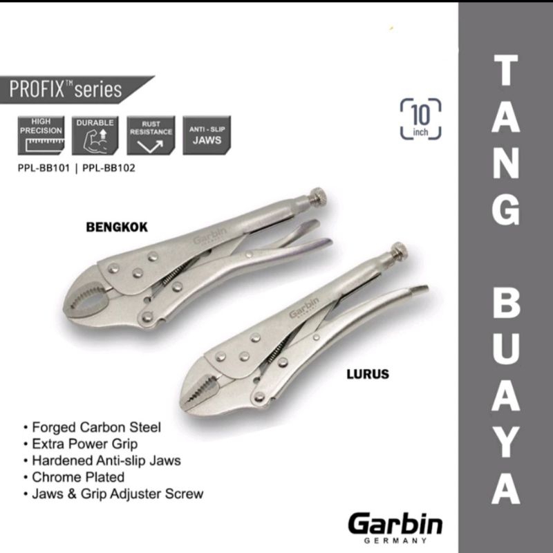 Tang Buaya Garbin Germany 10"