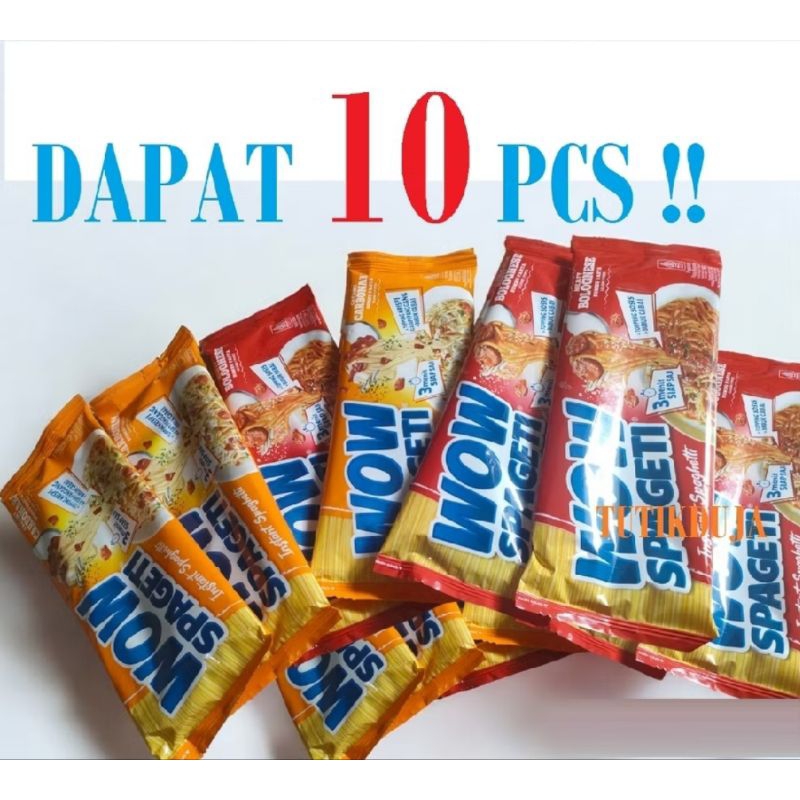 

WOW Spageti Meaty Bolognese 10 x 87 g