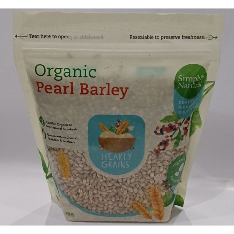 

Organic Pearl Barley Simply Natural 500 gr