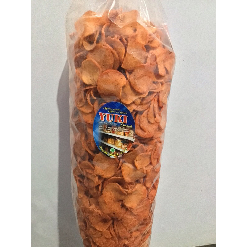 

Basreng Bulat Pedas Enak, Gurih, Renyah 1Kg