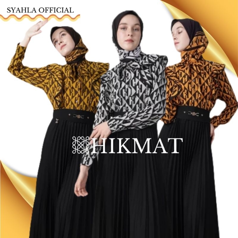 HIKMAT ABAYA A9995 (HIJAB HITAM MODEL TERBARU DARI PABRIK) NEW ARRIVAL TERBARU TERMURAH