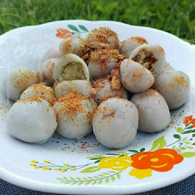 

CILOK ACI Mentah ISI 100 BUTIR RASA AYAM BAWANG (SUWIR)/GAJIH CILOK KUAH/CILOK GOANG