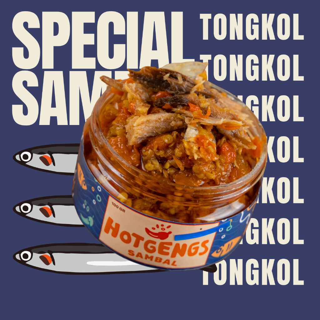 

Sambal Hotgengs - Sambal Bawang TONGKOL ASTAGA 170 Gram. Sambel Pedas Siap Saji